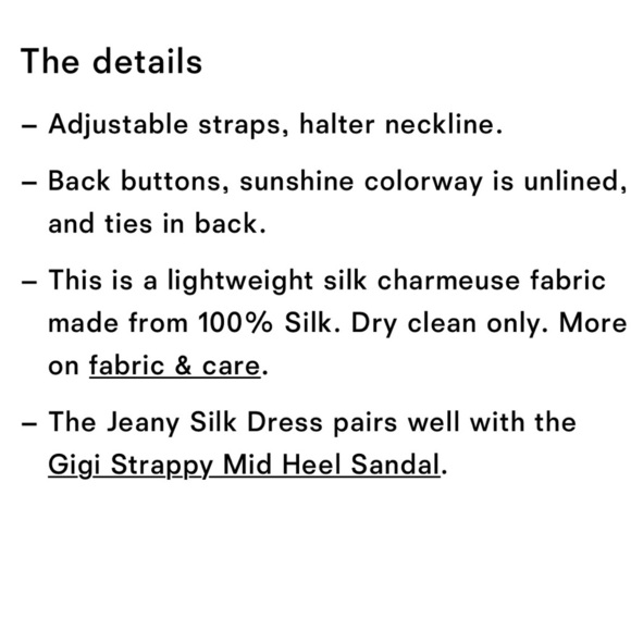 Reformation Jeany silk dress - Picture 9 of 9